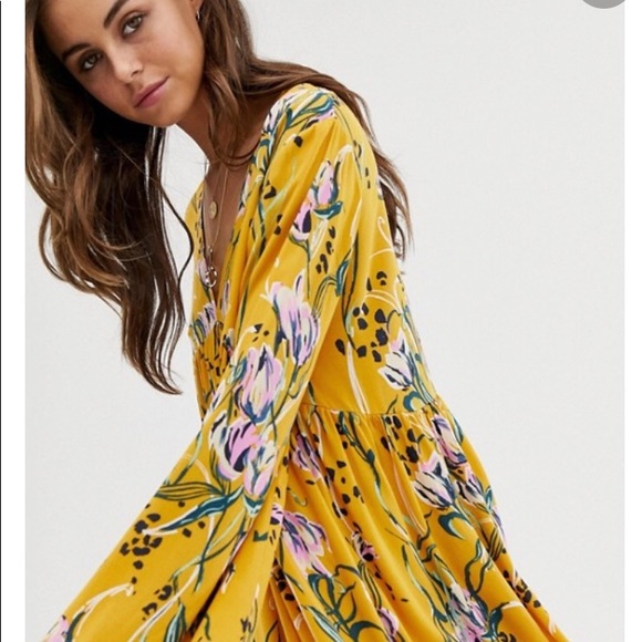 Free People Tops - Free People Floral Tunic